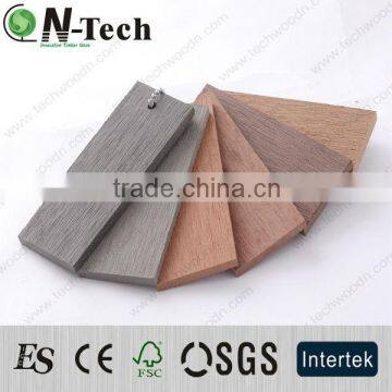 Six standard decking colors wpc composite decking