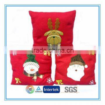 High quality plush cushion for 2014 Christmas