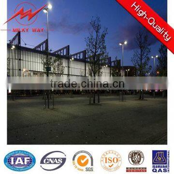 galvanized outdoor street lighting pole