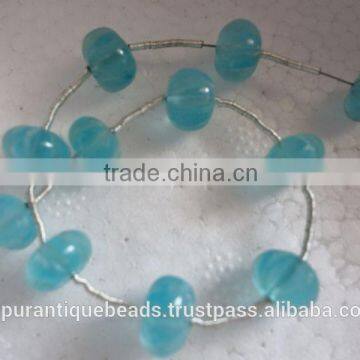 Natural Blue quartz beads