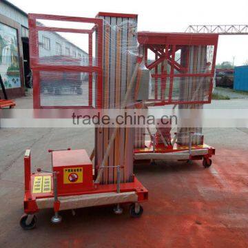 Column Lift Mast Hydraulic Electric Protable Telescopic Elevated One Man Lift Platform/man Lift photo-1