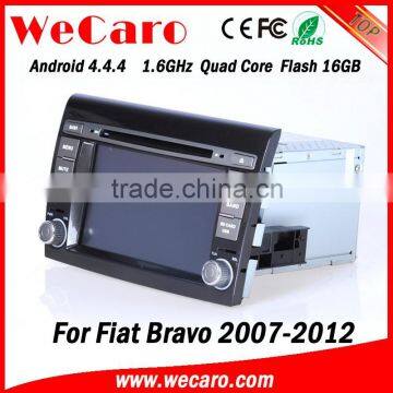 Wecaro WC-FB7000 Android 4.4.4 car dvd player touch screen 2 din for fiat bravo gps navigation 2007 - 2012 Wifi&3G