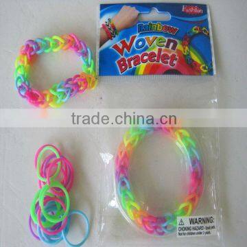 make woven bead bracelets