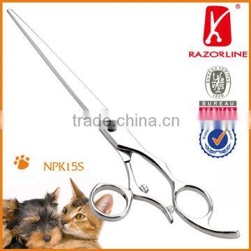 Razorline NPK15S High quality SUS440C Swivel pet grooming scissor