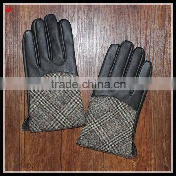 men fashion high-grade touch-screen smart phone deerskin leather wholesale winter gloves