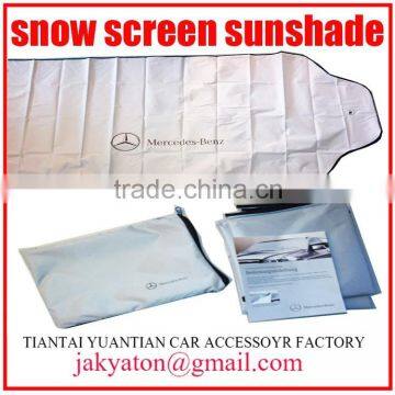 snow sunshade car sun visor car sunshade polyester sunshade car accessories