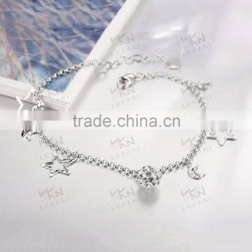 Cute DIY Bracelet Silver 925, Nice Charm Bracelet Silver photo-4