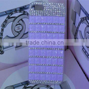 Custom phone cases for iphone 5 diamond-studded mobile phone case