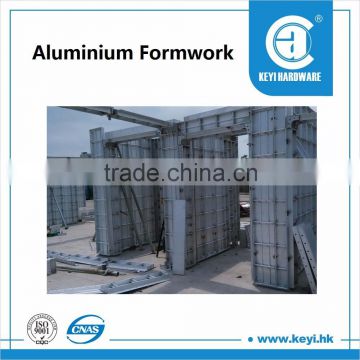 Aluminum modular formwork system