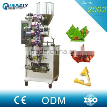 200mm triangle shape liquid packaging machine with 3 sides