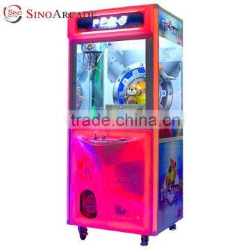 Sinoarcade Coin Acceptor Operation Crane Claw Game Machine Arcade Simulation