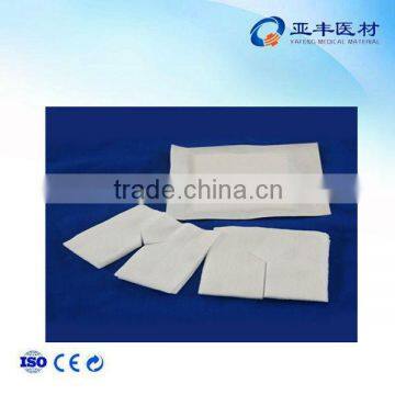 Sterile or non sterile medical Y-cut gauze