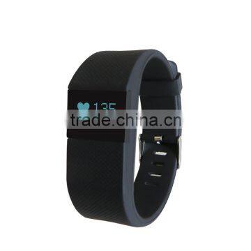 Real-time Heart Rate Monitor Smart Bracelet Watch OLED Smart Watch Fitness JW86