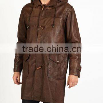 MEN'S GOTHIC 100% GENUINE LEATHER COAT STEAMPUNK