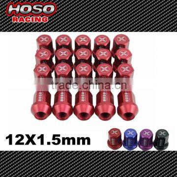 HOSO RACING M12X1.5 Forged Aluminum Wheel Lug Nuts