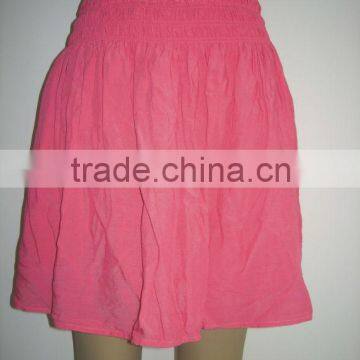 Ladies beautiful ruffle short skirt