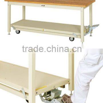 Easy assembly adjustable height desk hardware , folding type available