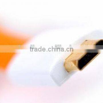 2015 Hotest 25cm Noodle Micro USB Cable for Samsung photo-4