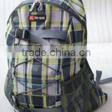 Plaid Printing Backpack,School Backpack for Teenagers