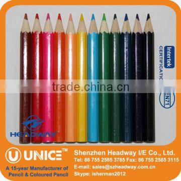 12 Mini Color Pencil Set, 3.5" Wooden Color Pencil photo-2