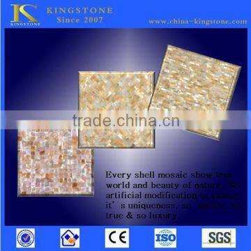 Cheap Chinese bathroom shell mosaic tile Designs