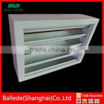 high strength storm louver shutter door