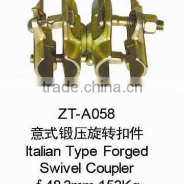 Italian Type Forged Scaffolding Swivel Coupler ZT-A058