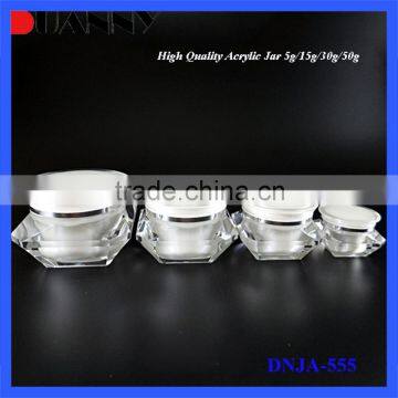 Sample Diamond Acrylic Jar Packaging,Sample Diamond Jar