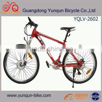 2016 latest hot selling mountain 24 Speed alloy bike/cycle 26" alloy mountain bicycle/ hotsale alloy MTB