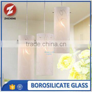 large exposion proof cylinder glass lamp shade