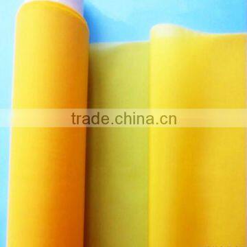 100% polyester screen printing mesh, plastic screen mesh, white silk screen mesh