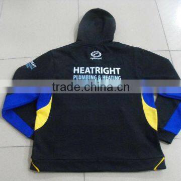 Black and blue hoody with feel comfortable