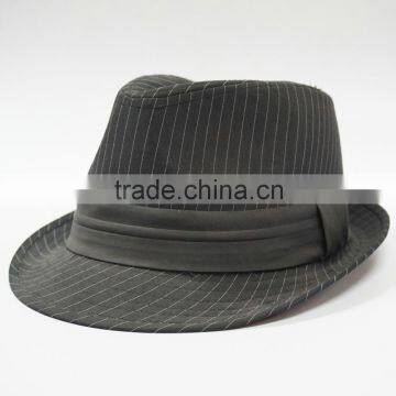 hot selling T/C fashion men fedora hat for wholesale