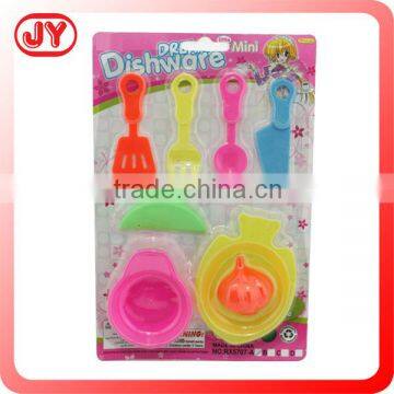 2015 Hot sale cute kitchen toys with plastic blister card ABS