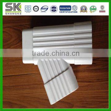 PVC equal tee for pvc gutter system