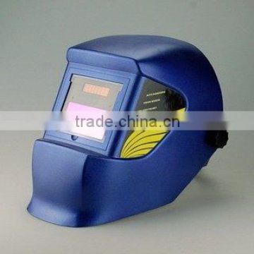 (Hot Sales!)Solar Powered Auto-Darkening Welding Helmet welding mask (WH4400 Blue)