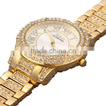Women's Gold-Tone Stainless Steel Band Fashion Watch Quartz Analog Wristwatches photo-5