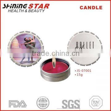 JS-07001 China cheap fragrance candle tin