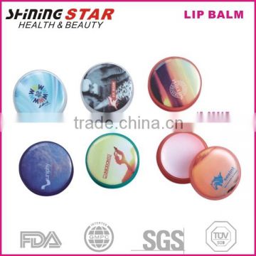 Custom logo printing flavored lip balm for private label