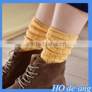 Hogift Autumn Women Socks Warm Thick Needle Cotton Socks Retro Boots Socks Piles of Socks MHo-213 photo-2