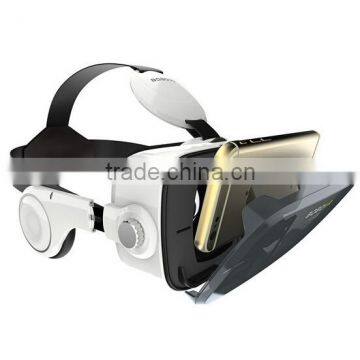 2016 Hot Selling Vr Box Glasses ABS Plastic Vr 3D Glasses Adjustable 3D VR Headset