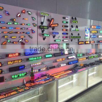 B729 Red Led Name Card,led Car Mini Led Display,car Message Sign photo-4