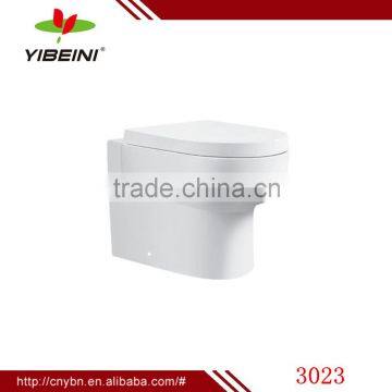 sanitary ware ceramic bathroom toilet bowl _toilet with slowdown seat cover _wall toilet