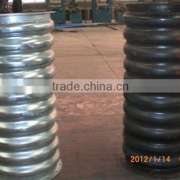 Ribbed Unitary Steel Reinforced Corrugated Metal Pipe