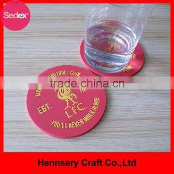 rubber silicone rubber coaster cup mat