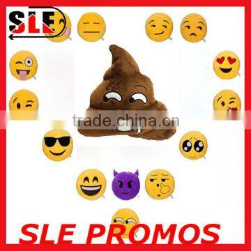 Hot New Products For 2016 PP Cotton Emoji Cushion,Plush Emoji Pillow Novelty Products For Sell