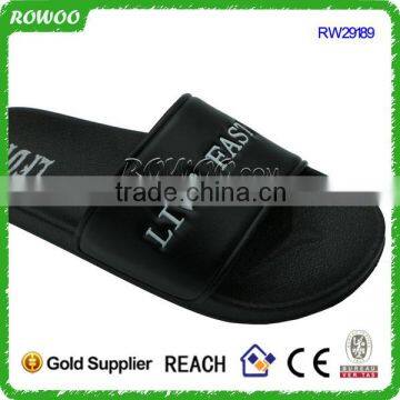 China Made EVA Customized PU Slide Slippers for Men photo-4