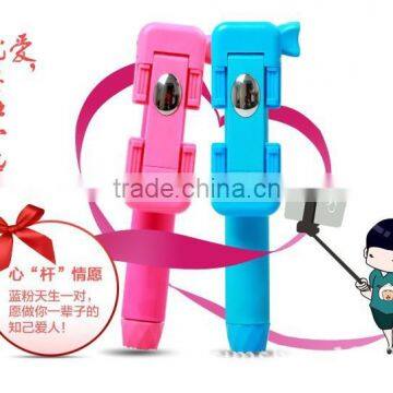 New Design Short Selfie Stick , Wireless Extendable Portable Mini Camera Tripod Monopod photo-4