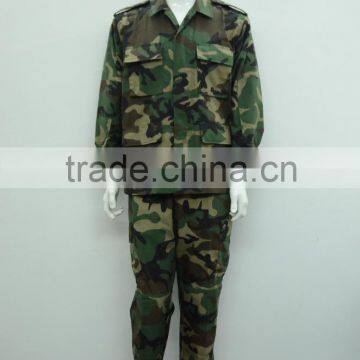 BDU woodland combat uniform jacket and pants