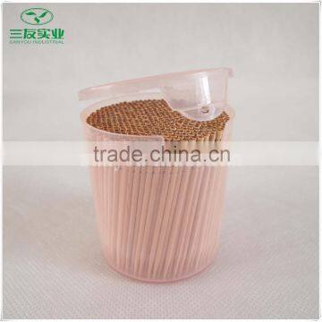 wholesale china toothpick factory with logo SGS certiication